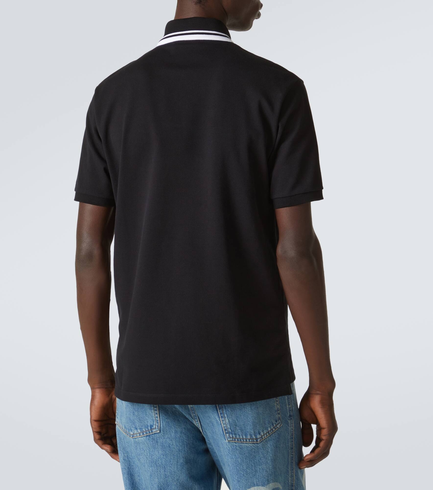 GG Web cotton-blend polo shirt - 4