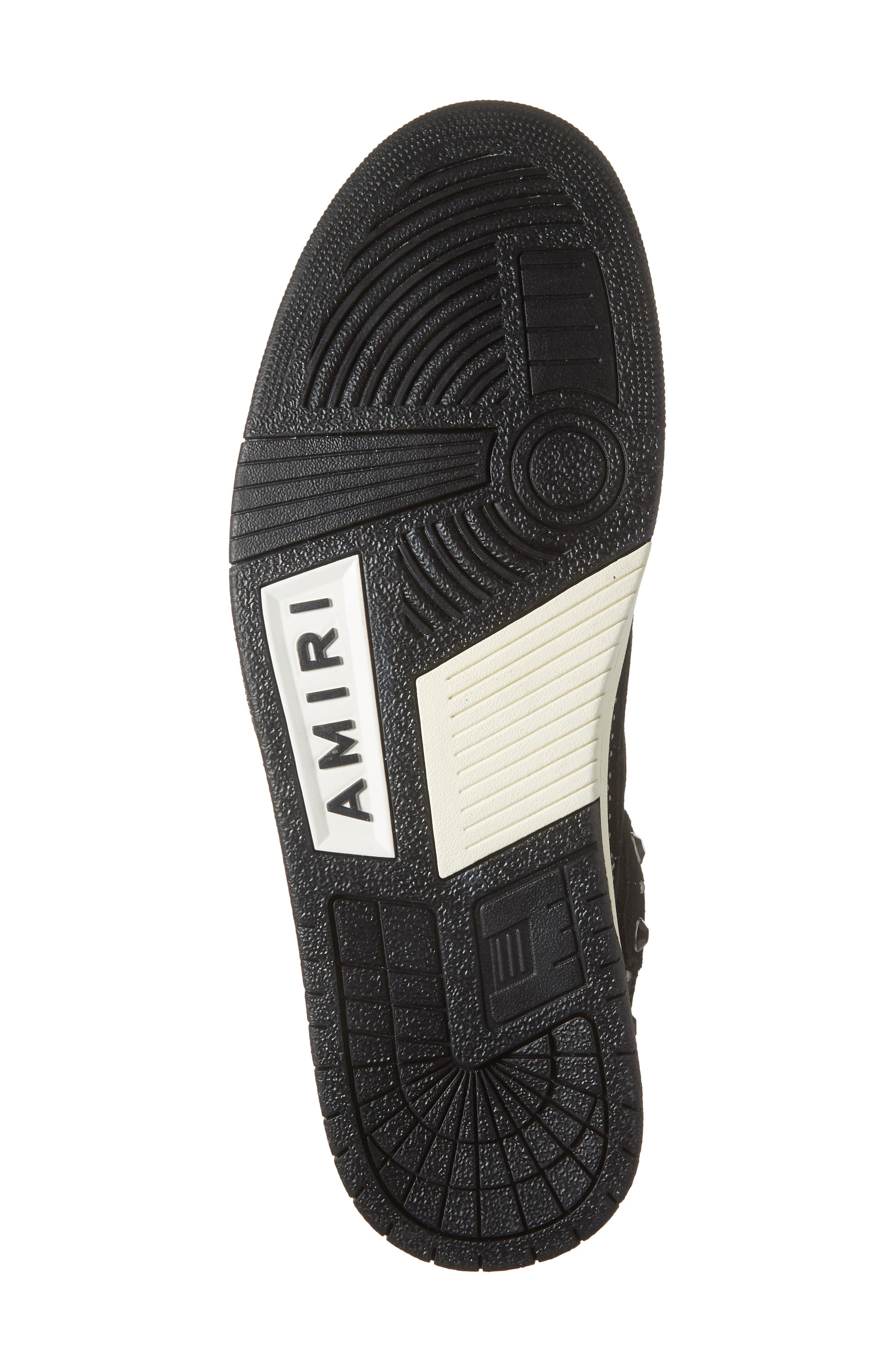 AMIRI Crystal Studded Skel Low Top Sneaker in Black at Nordstrom - 6