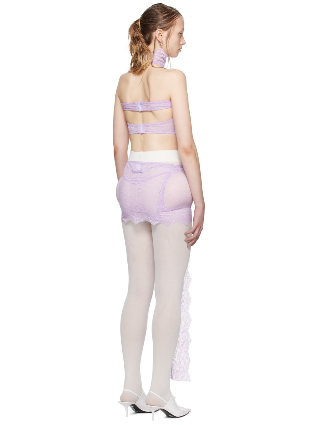 Purple Shayne Oliver Edition Minidress - 3