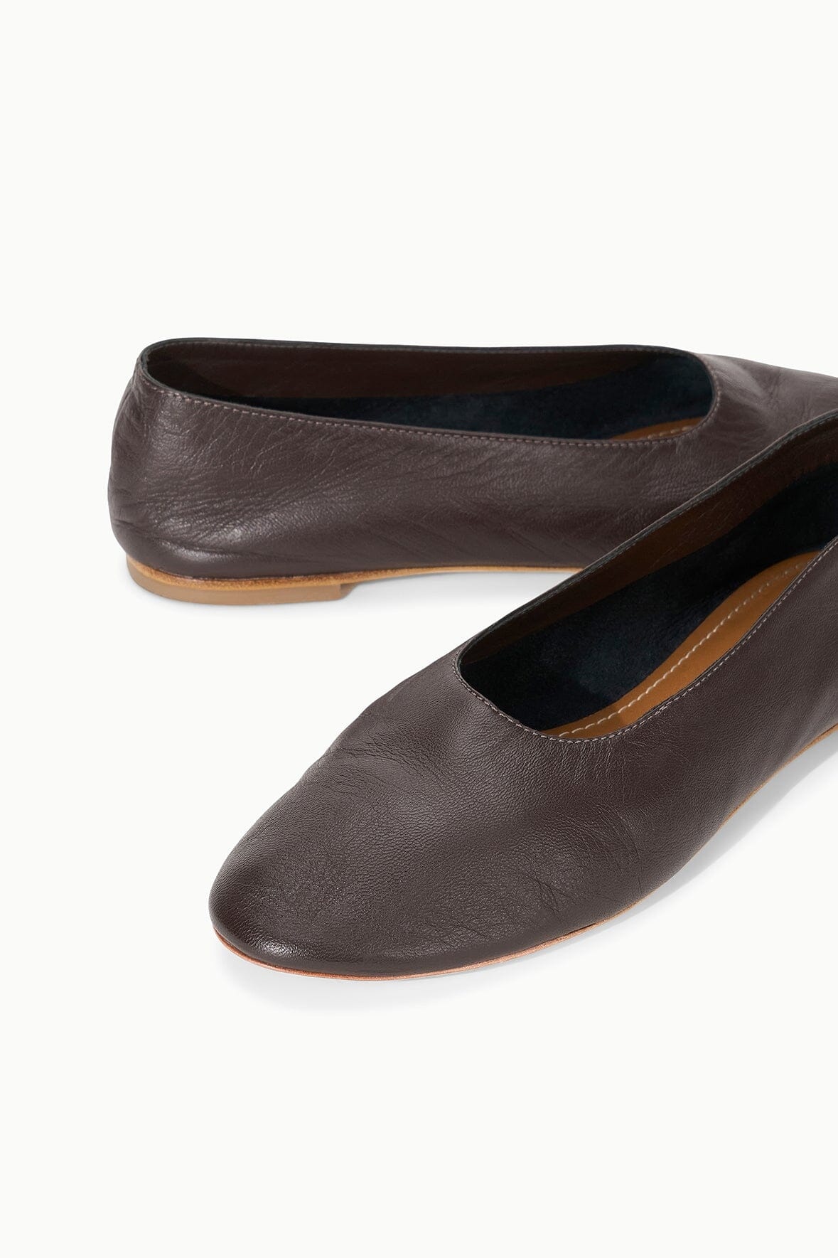 STAUD ALBA BALLET FLAT ESPRESSO - 6