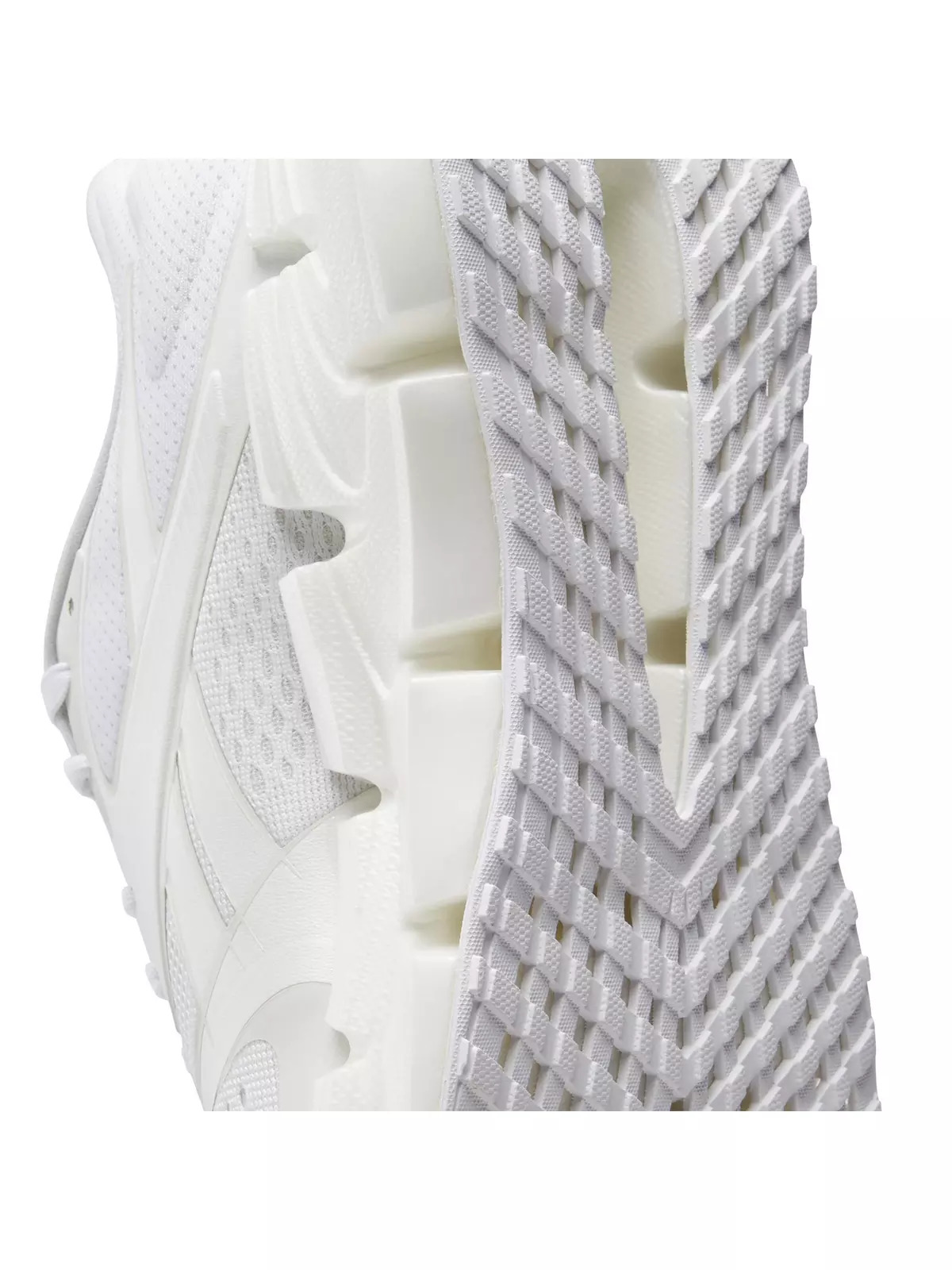 FloatZig 2 "White/Barely Grey/White" Women's Running Shoe - 7