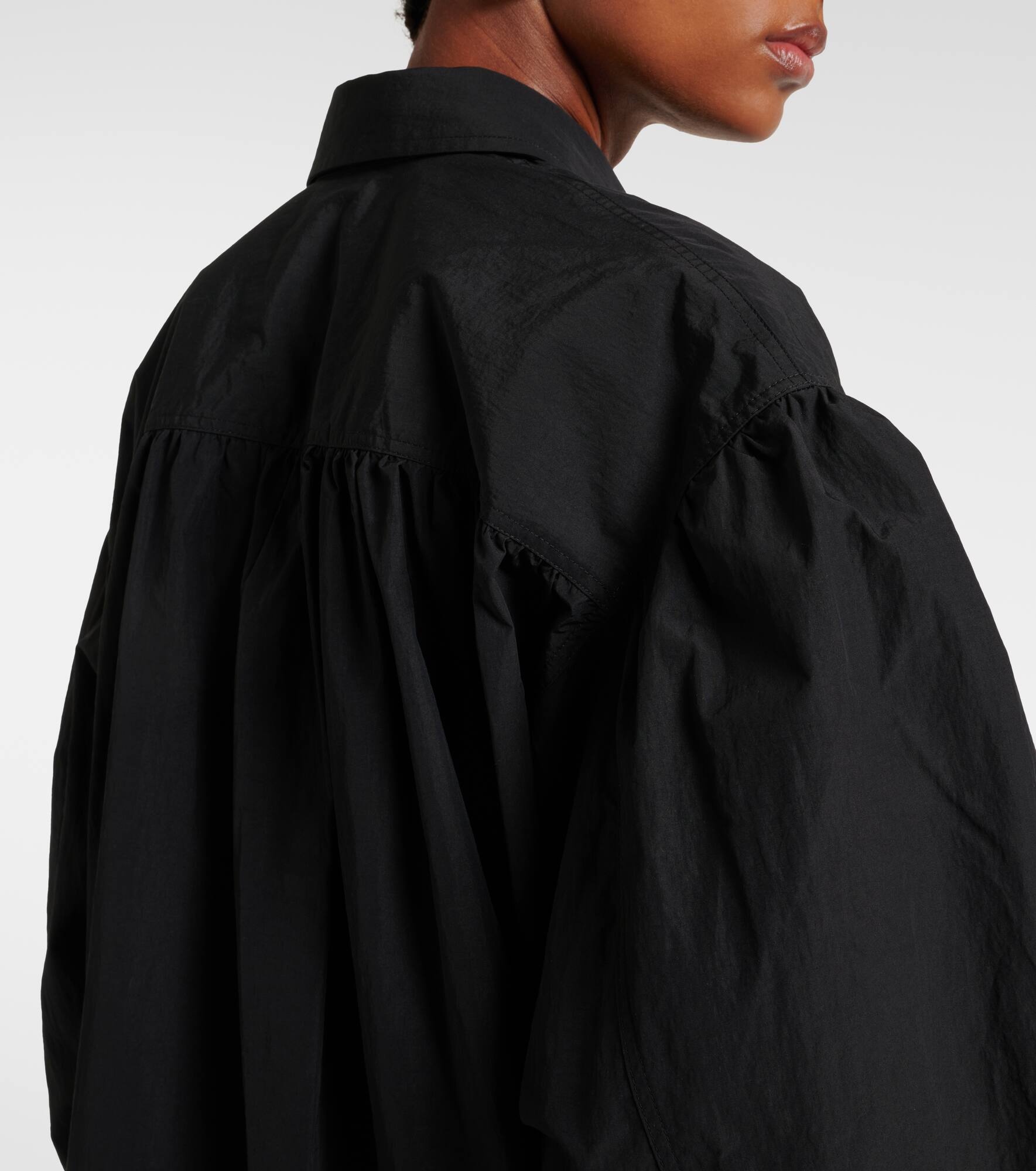 Oversized crêpe shirt - 6