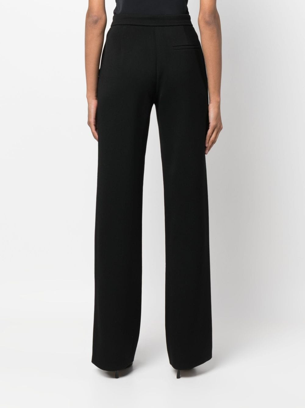 GIORGIO ARMANI tailored straight-leg wool trousers | REVERSIBLE