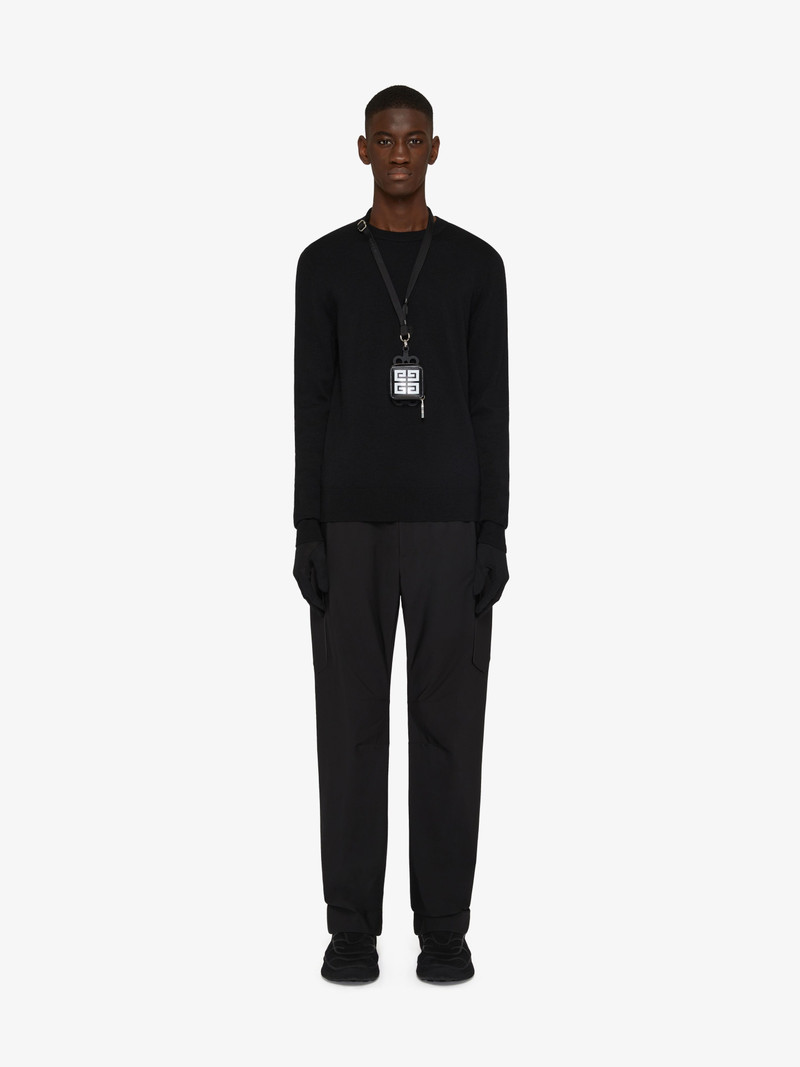 Givenchy SWEATER IN WOOL WITH 4G EMBROIDERY outlook