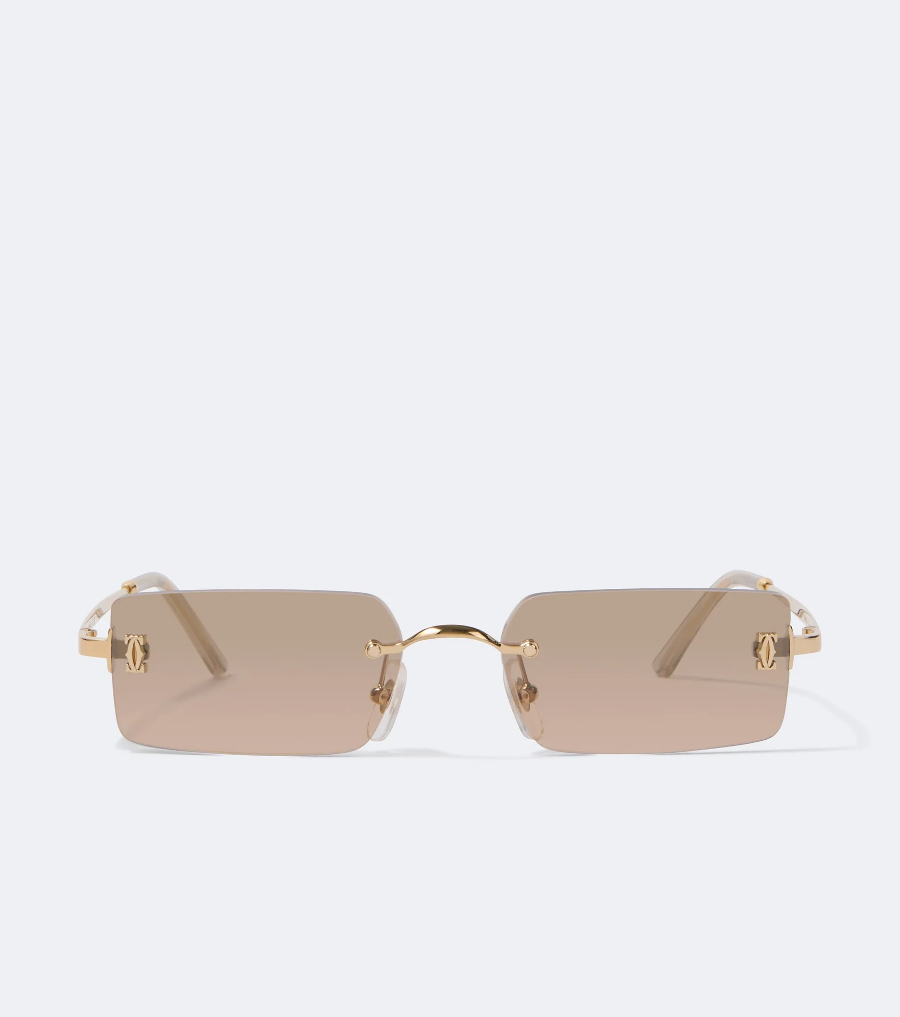 Signature C rectangular sunglasses - 1