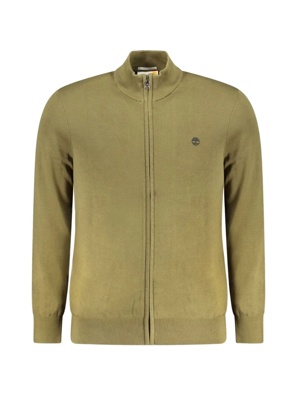 zip-up high-neck sweater - 1