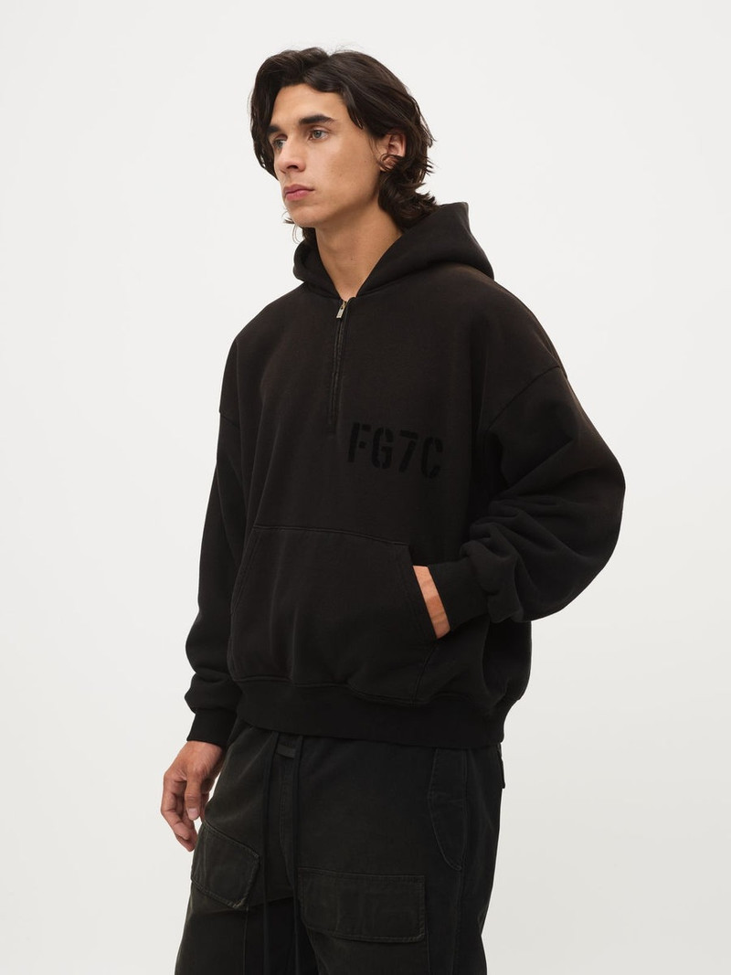 Fear of God Long Sleeve Half Zip Hoodie outlook