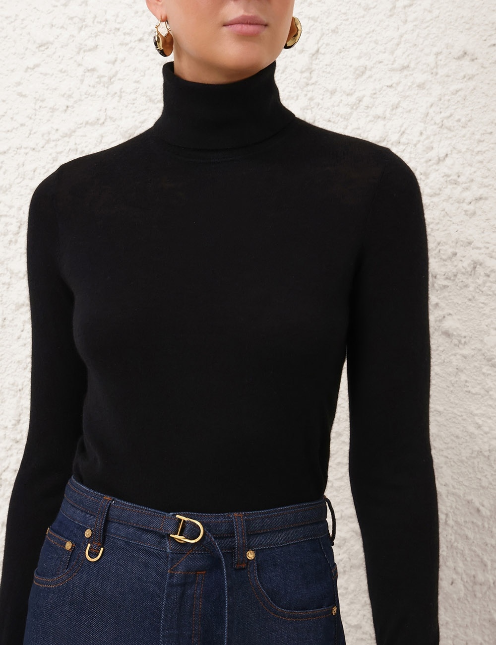 CLASSIC TURTLE NECK SWEATER - 5