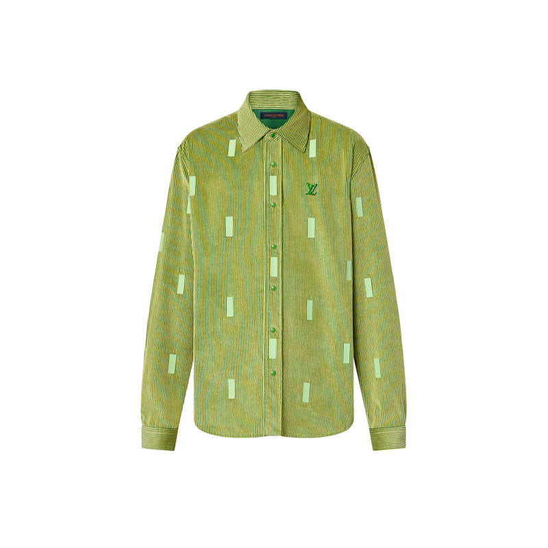 LV x Park Seo-Bo Corduroy Long-Sleeved Shirt 1