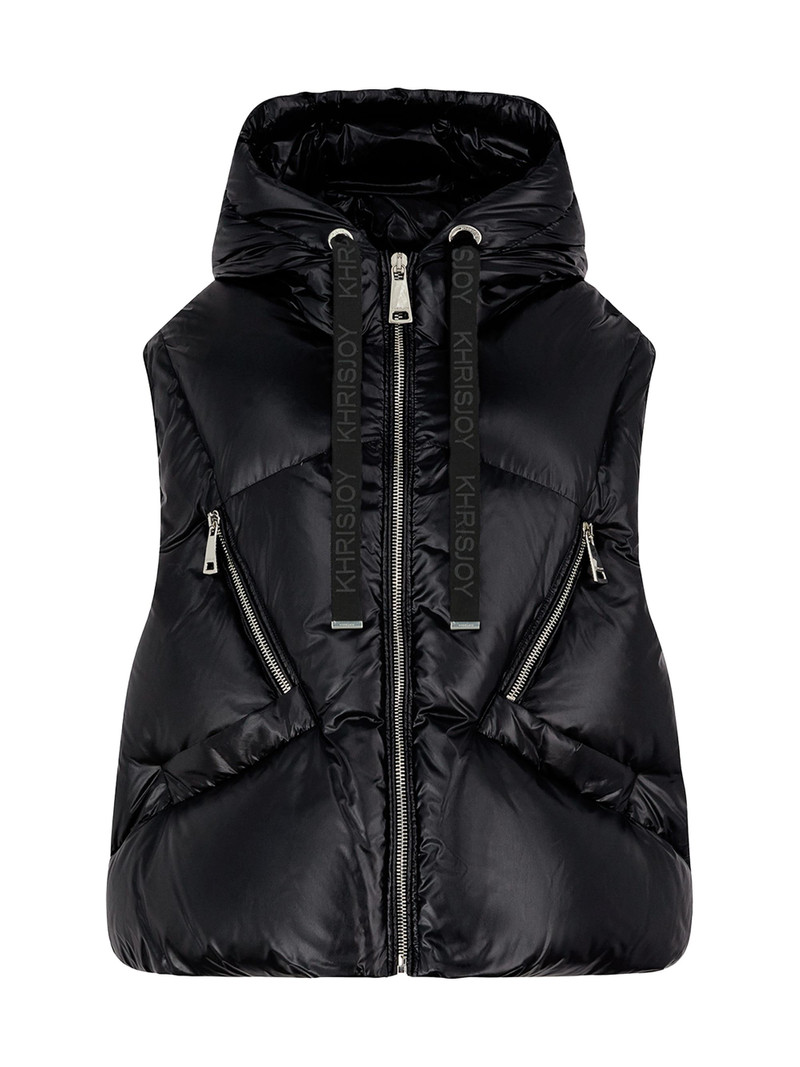 Women's Iconic Milano Down Vest - Black 1