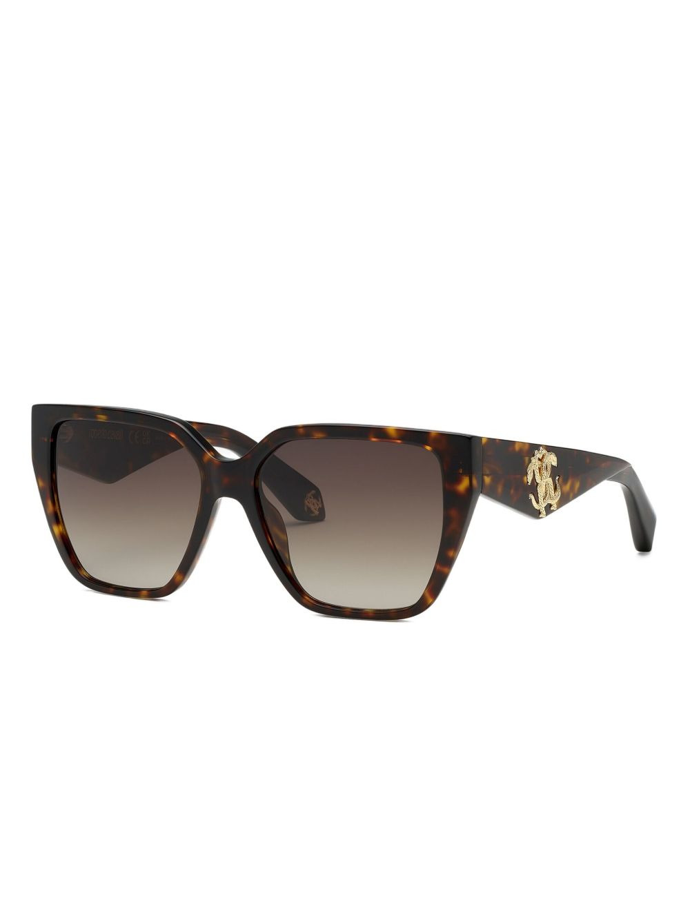 tortoiseshell oversized sunglasses - 2
