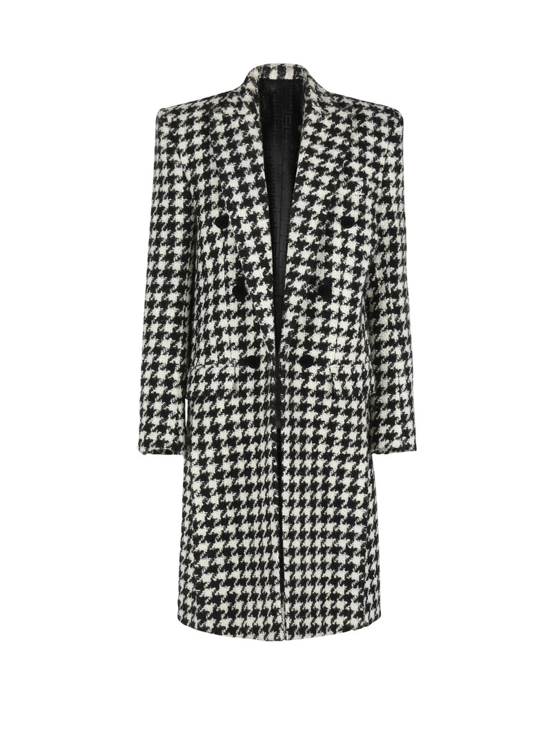 Unisex - Six-button wool coat with detachable inset jacket 1