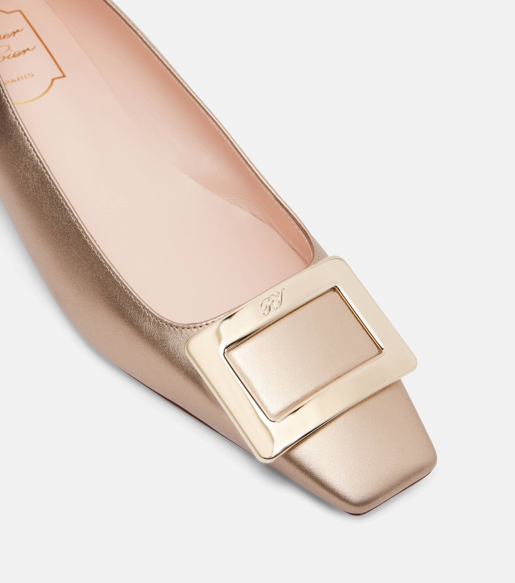 Belle Vivier 25 leather ballet flats - 5