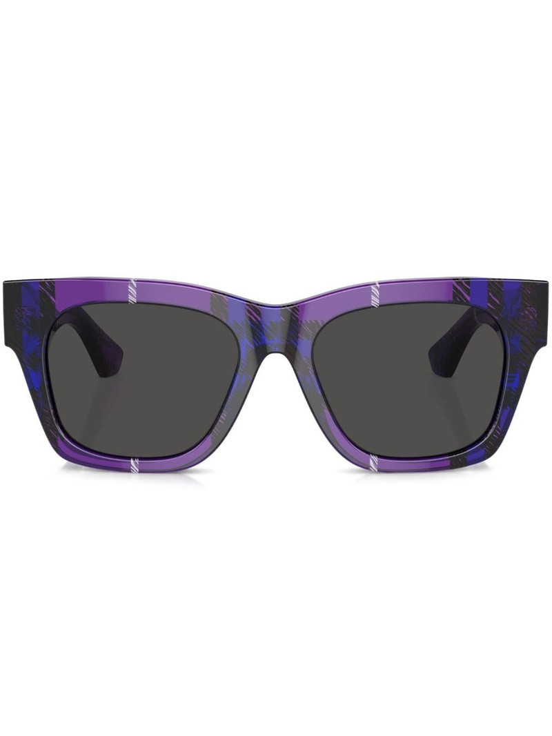 checkered wayfarer 프레임 선글라스 1