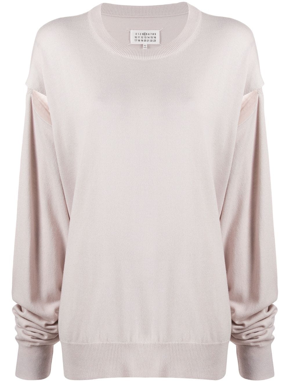 cut-out sweatshirt - 1