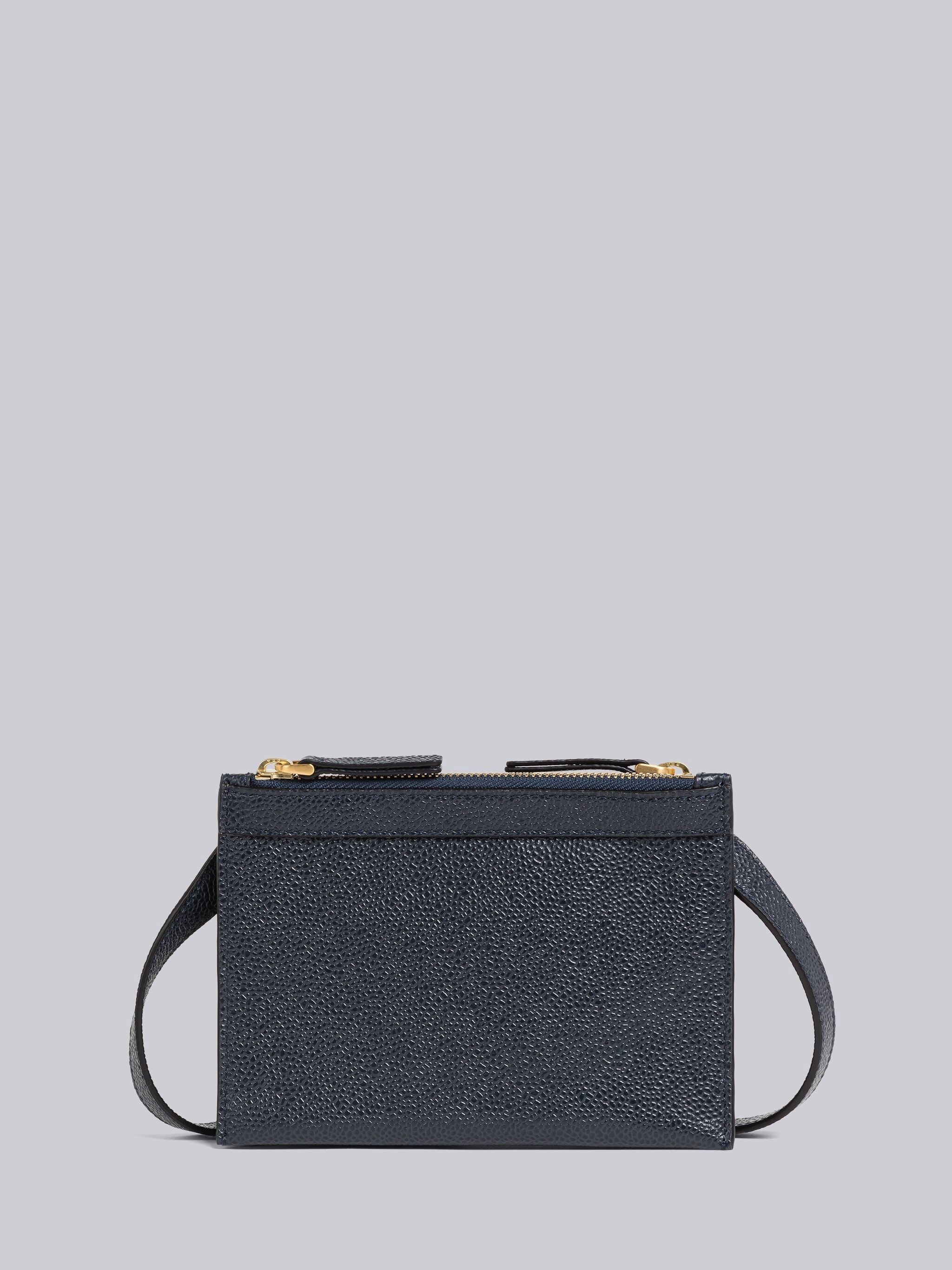 Pebble Grain Hector Double Document Holder Crossbody 4