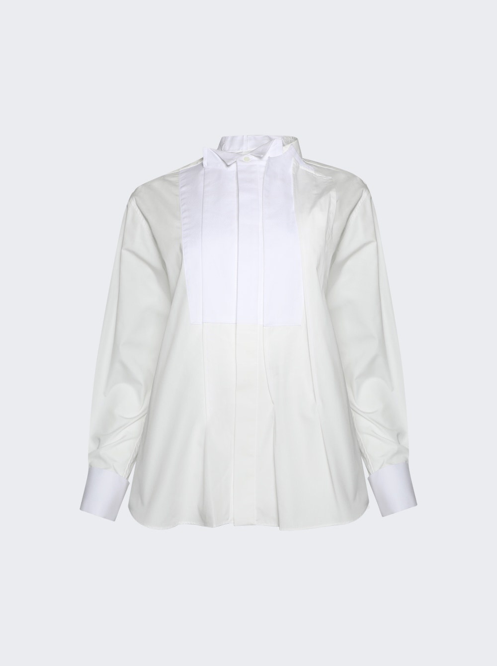 Cotton Poplin Shirt Off-white - 1