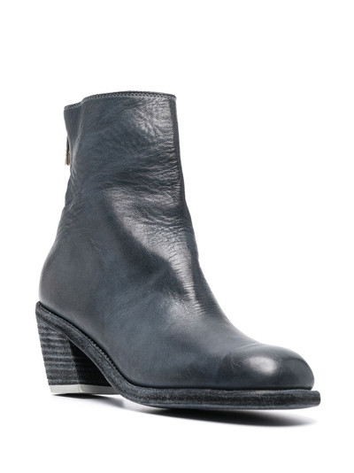 Guidi chunky leather boots outlook