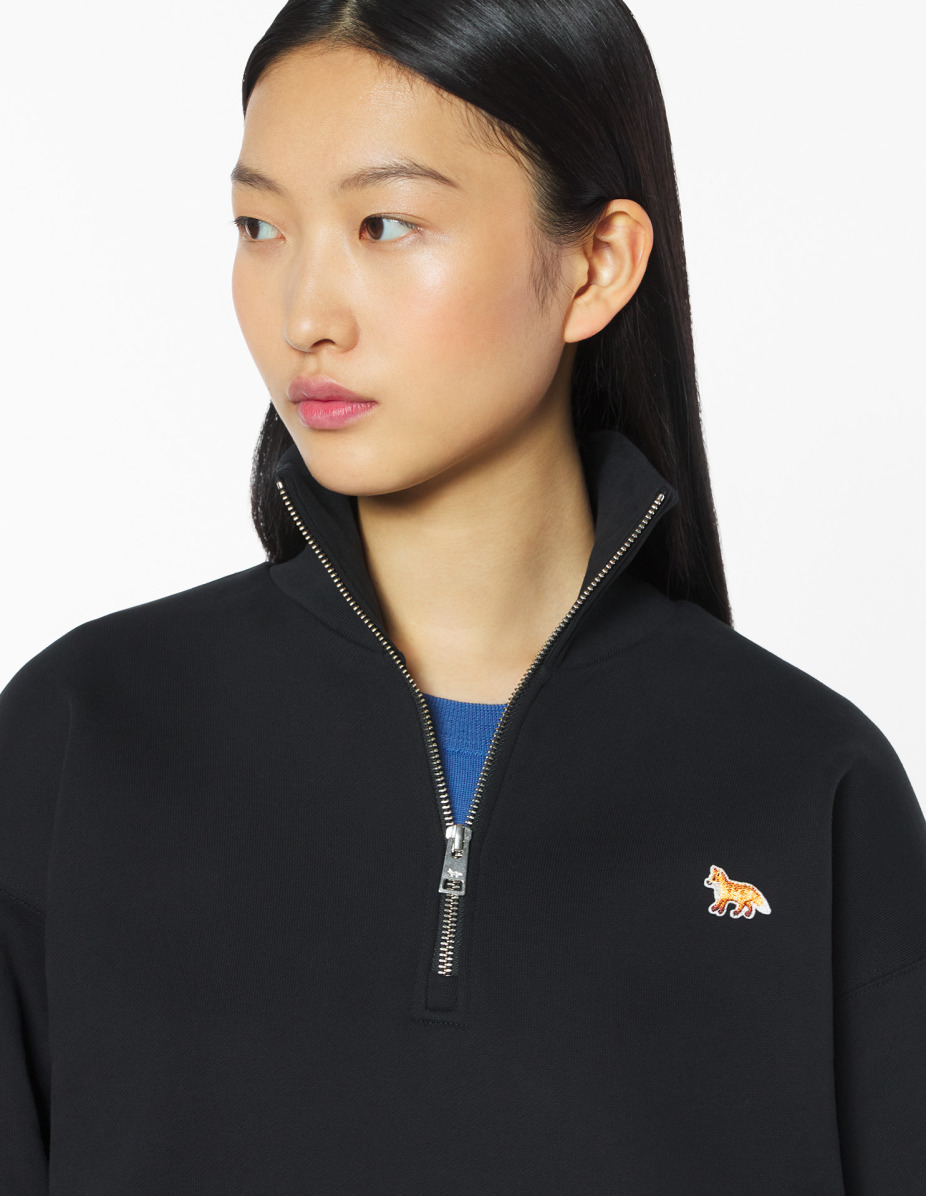 BABY FOX HALF ZIPPED SWEATSHIRT - 4