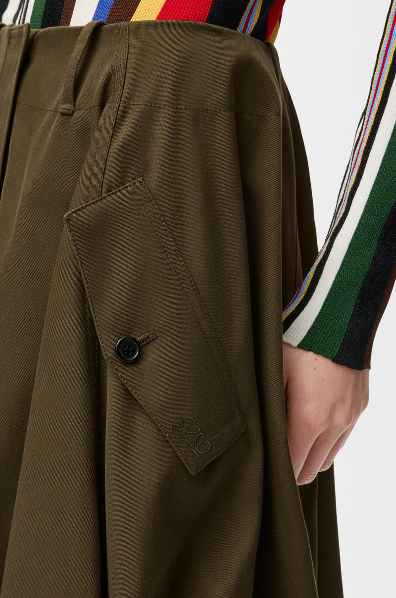 Skirt in cotton and silk 5