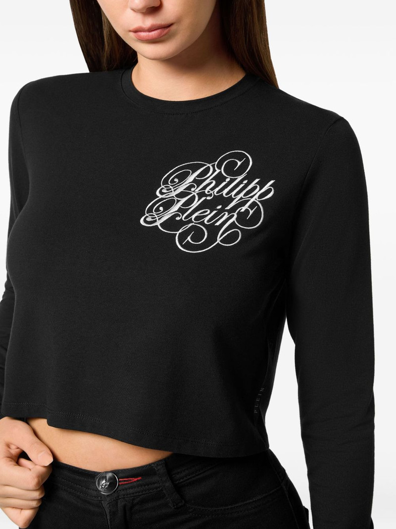 long-sleeved embroidered top 4