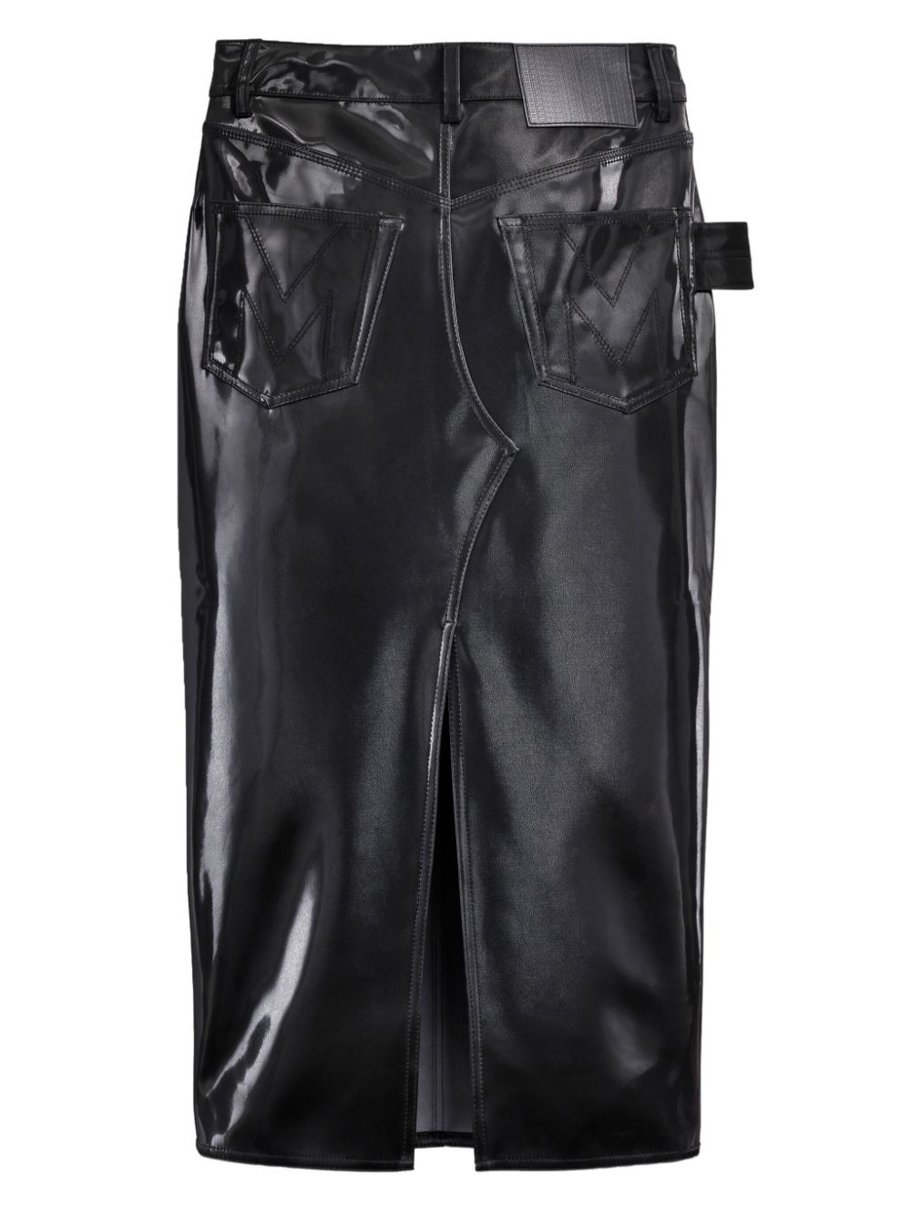 reflective midi skirt - 6