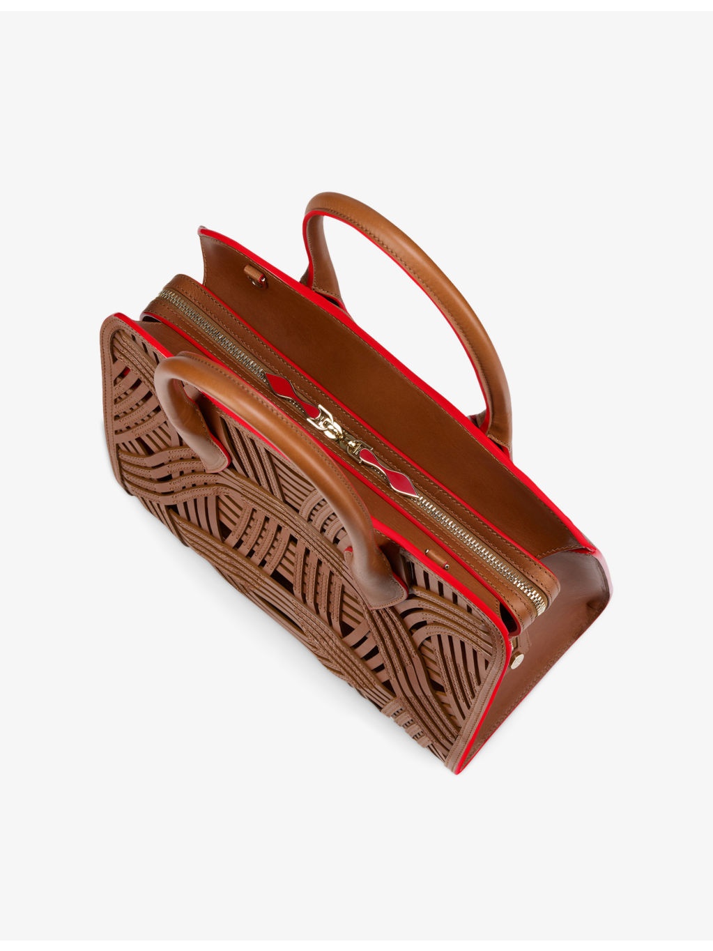 Eloise Medium Woven-Leather Tote Bag - 4