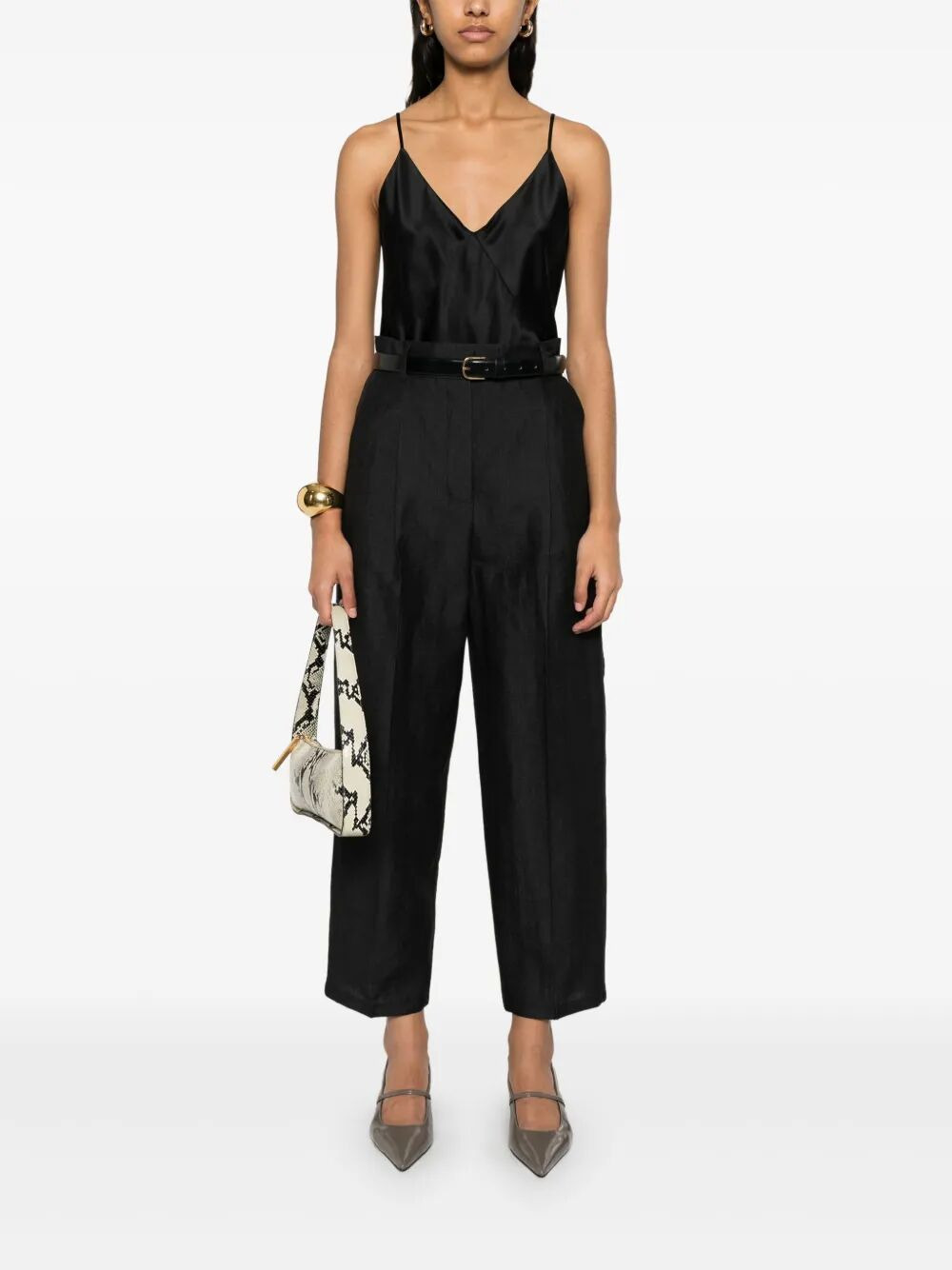 Max Mara Pianoforte Women Quassia Silk Top - 5
