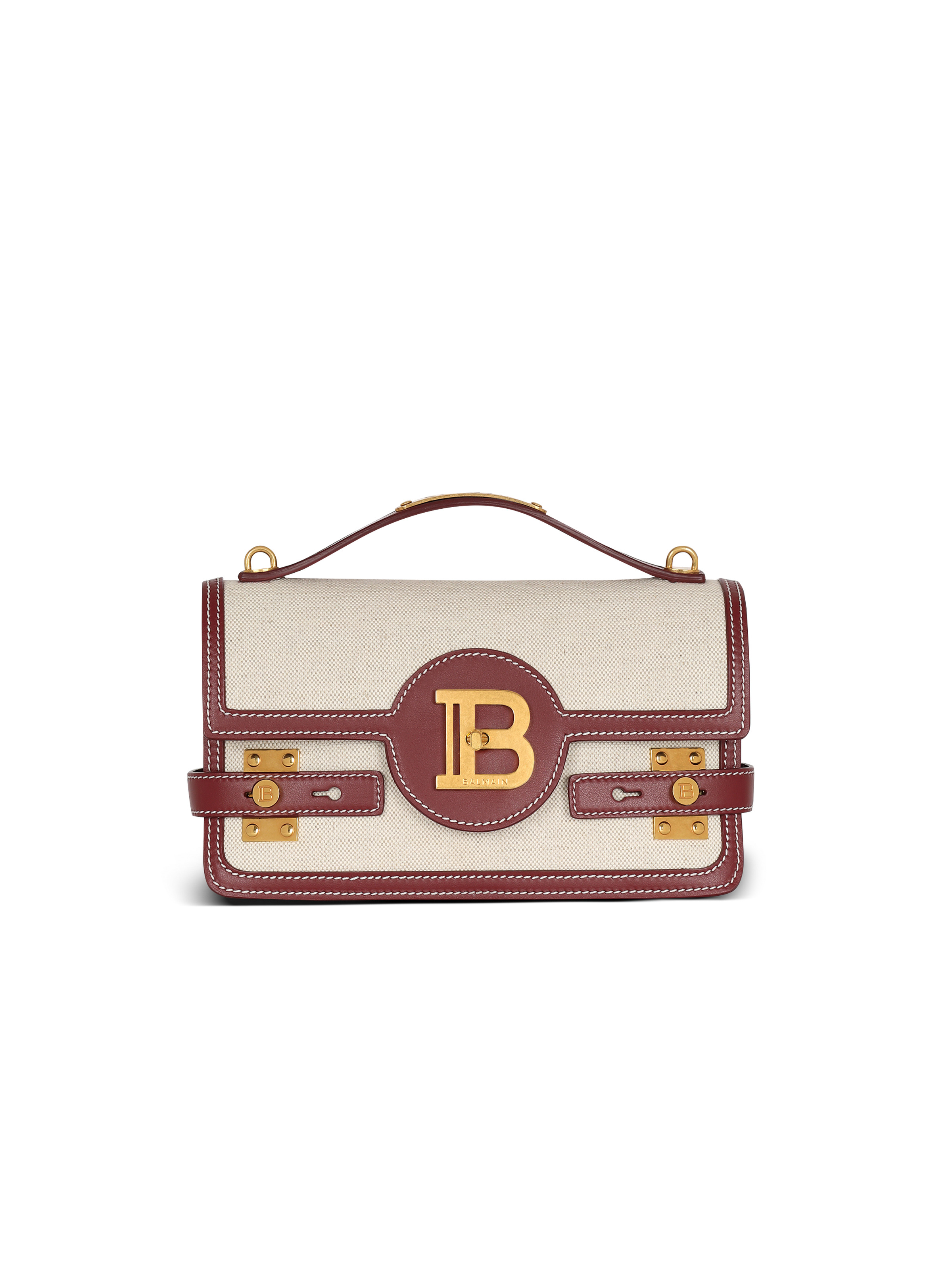 B-Buzz 24 canvas and leather bag - 1