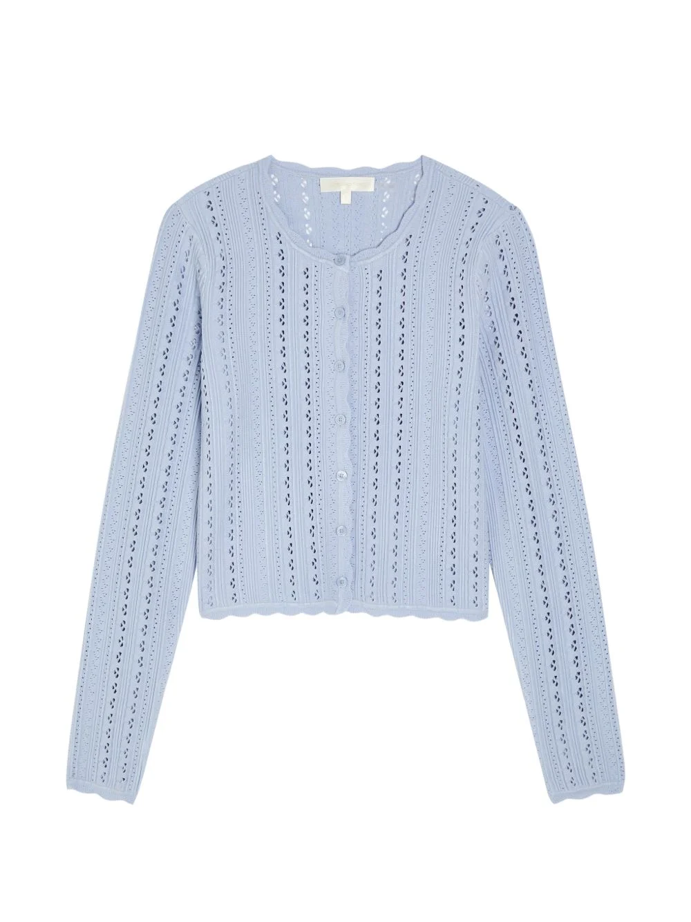 open-work cardigan - 1