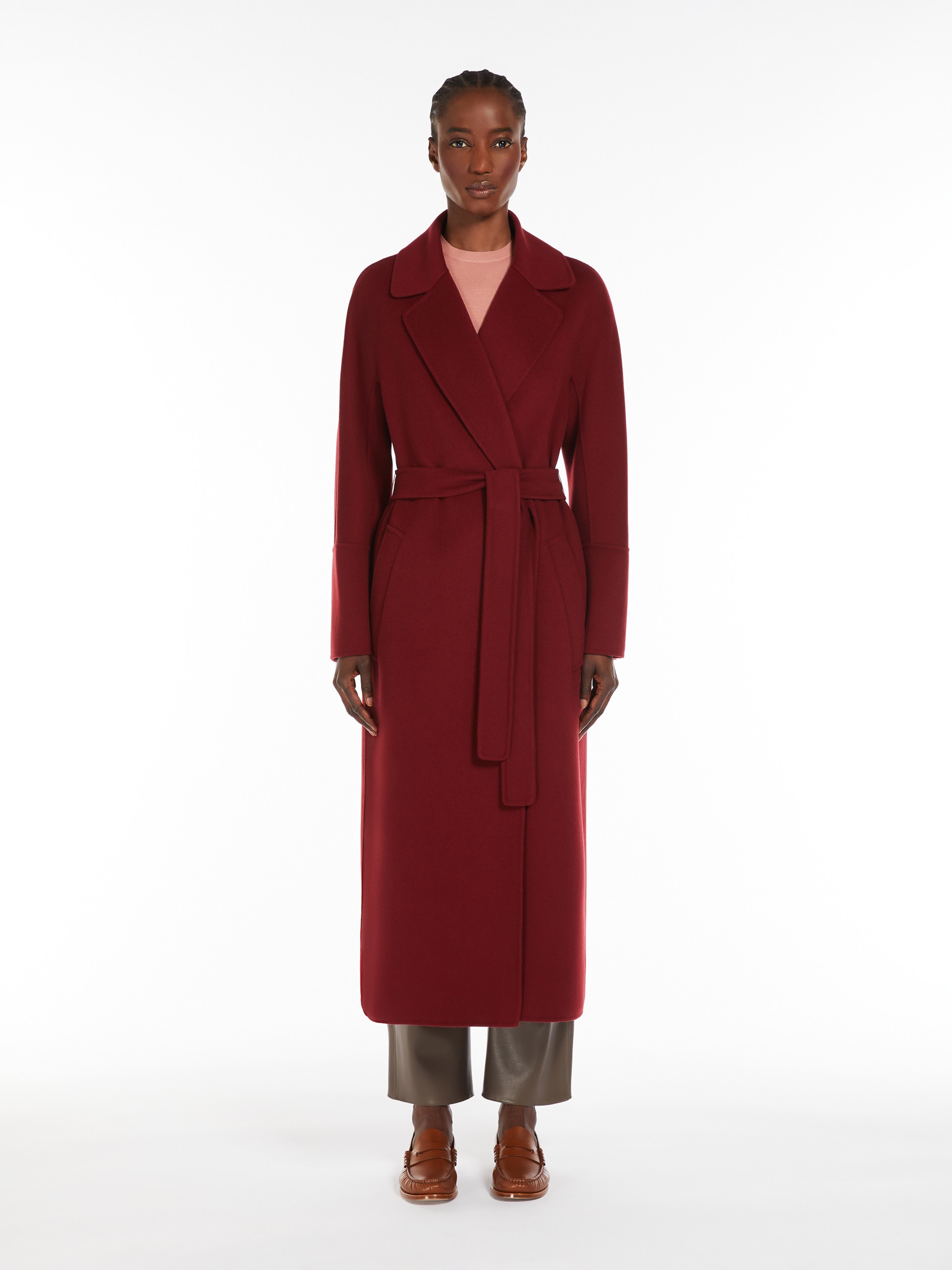 ELISA Long wool robe coat - 3
