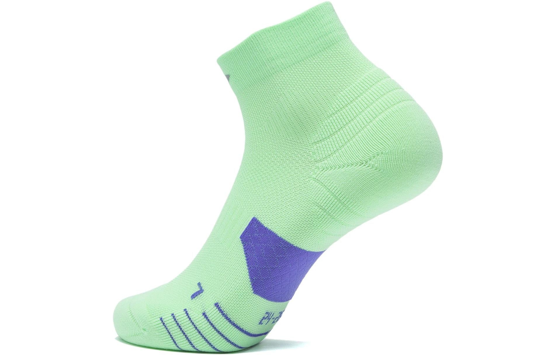 Li-Ning Cushion Ankle Socks 'Green' AWST103-23 - 2