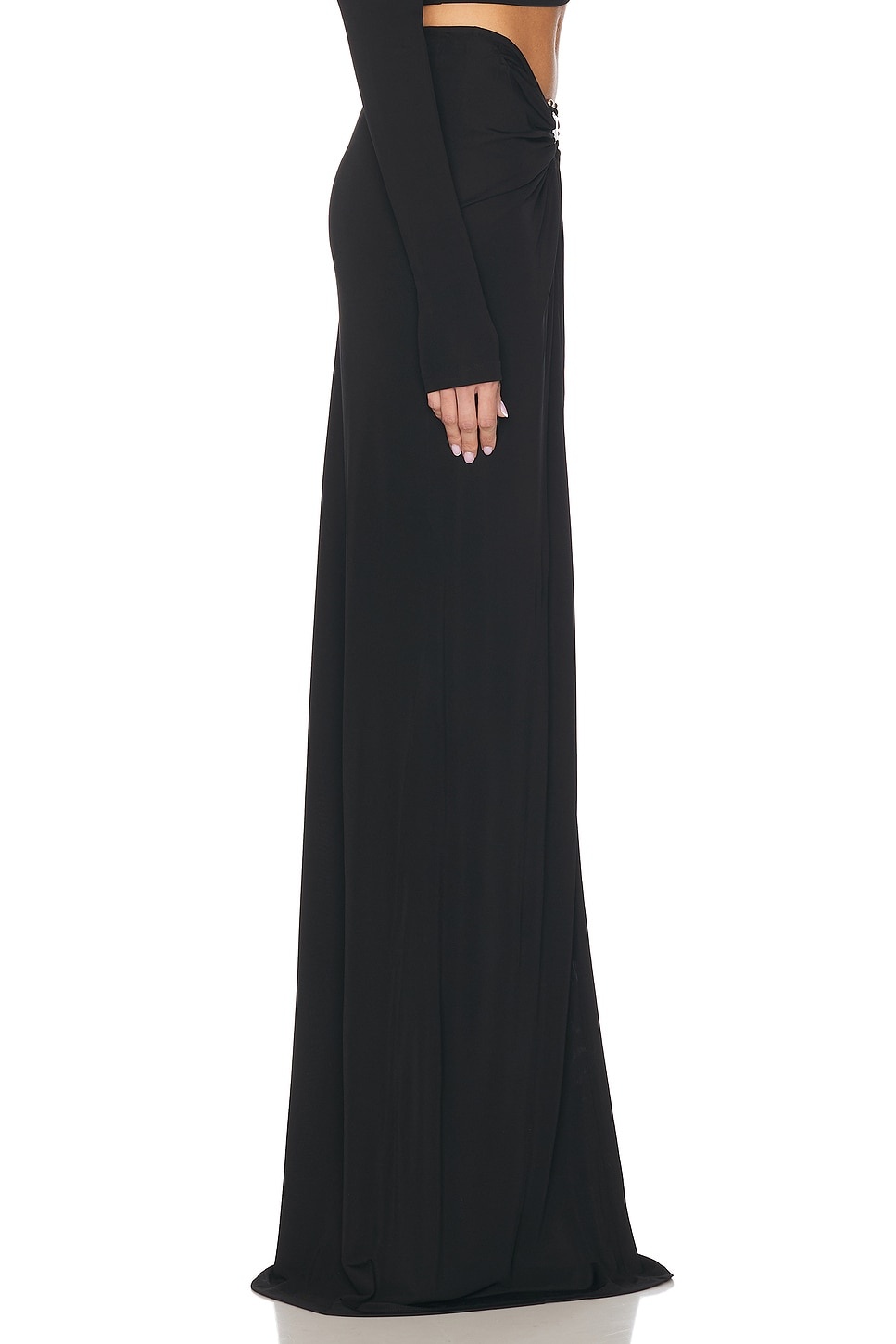Bezel Quartz Ruched Skirt - 3