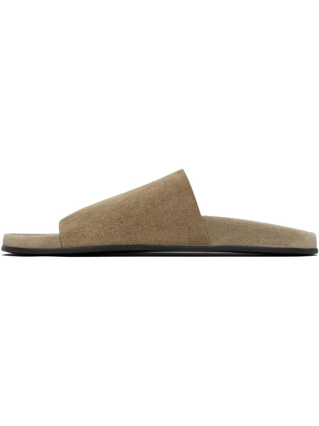 Taupe Hugh Slide Sandals - 3