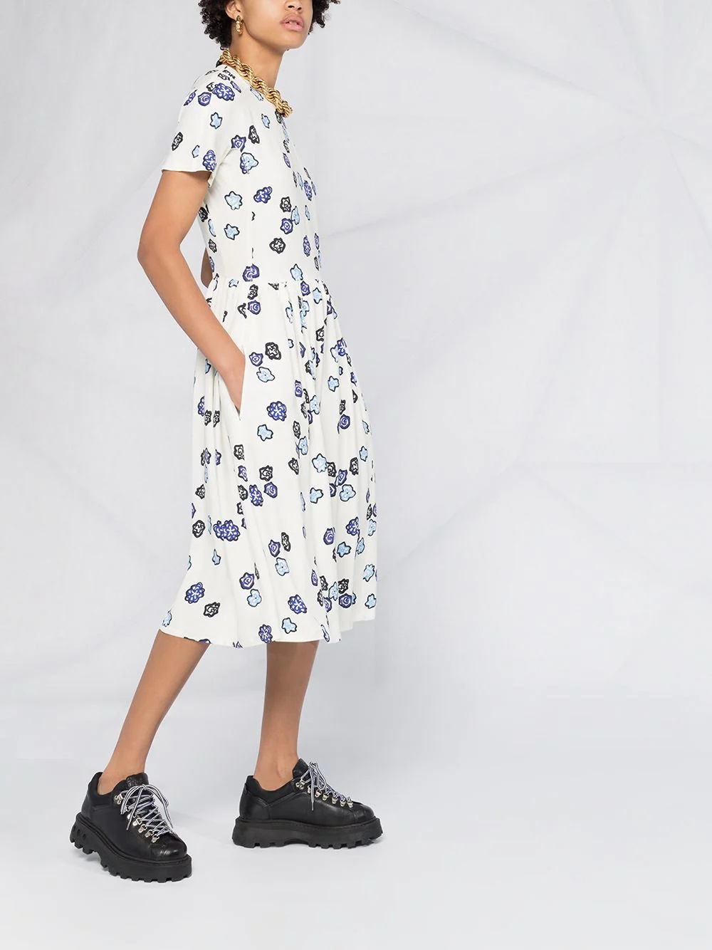 floral-print dress - 4