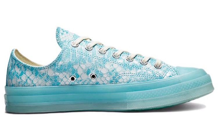 Converse Golf Wang x Chuck 70 Low 'Blue Python' 173190C - 2