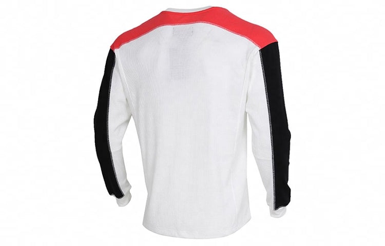 Air Jordan Winter Utility logo Printing Causual Round Collar Male White CT3382-100 - 2