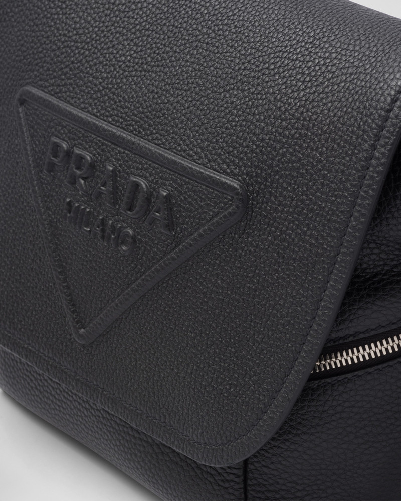 Leather bag with shoulder strap 6