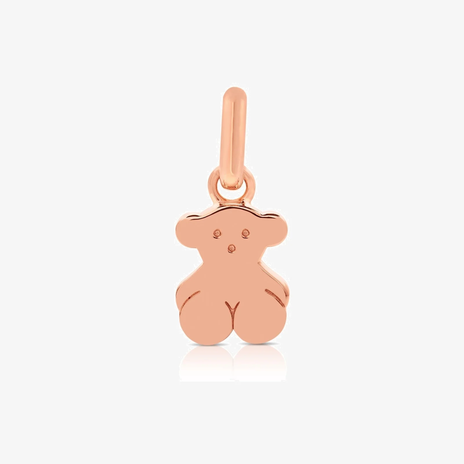 Rose 18K gold vermeil Sweet Dolls Pendant - 1