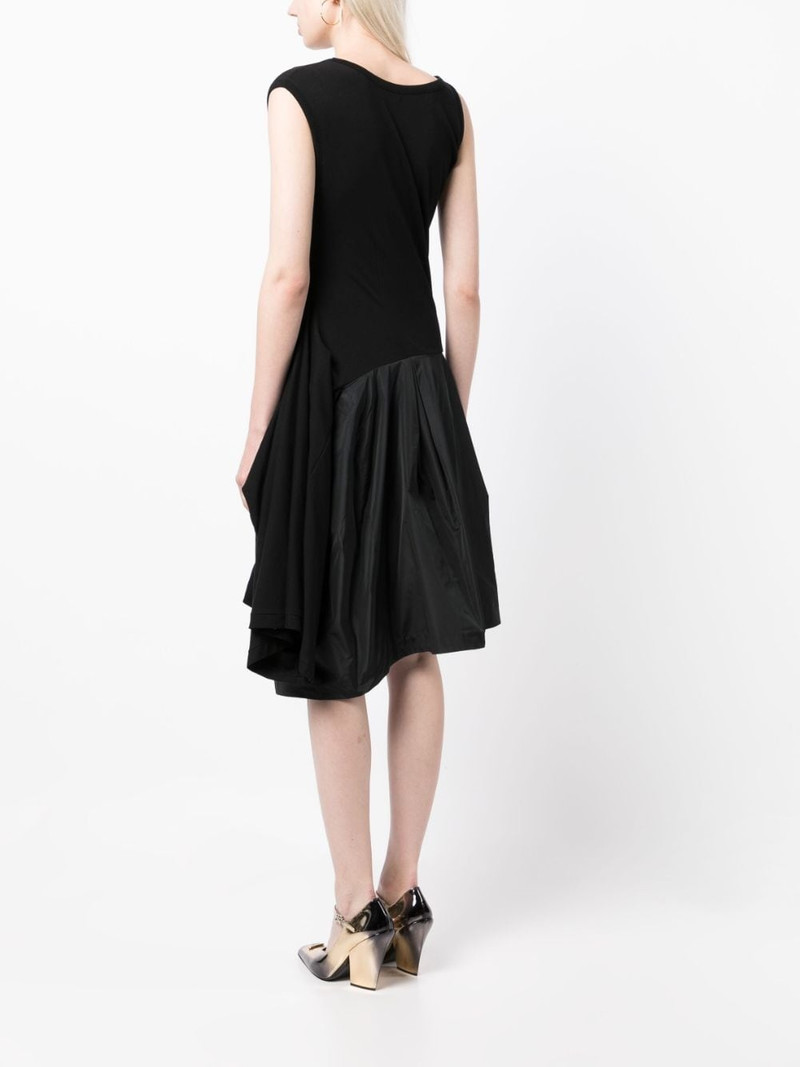 draped-detail dress 4