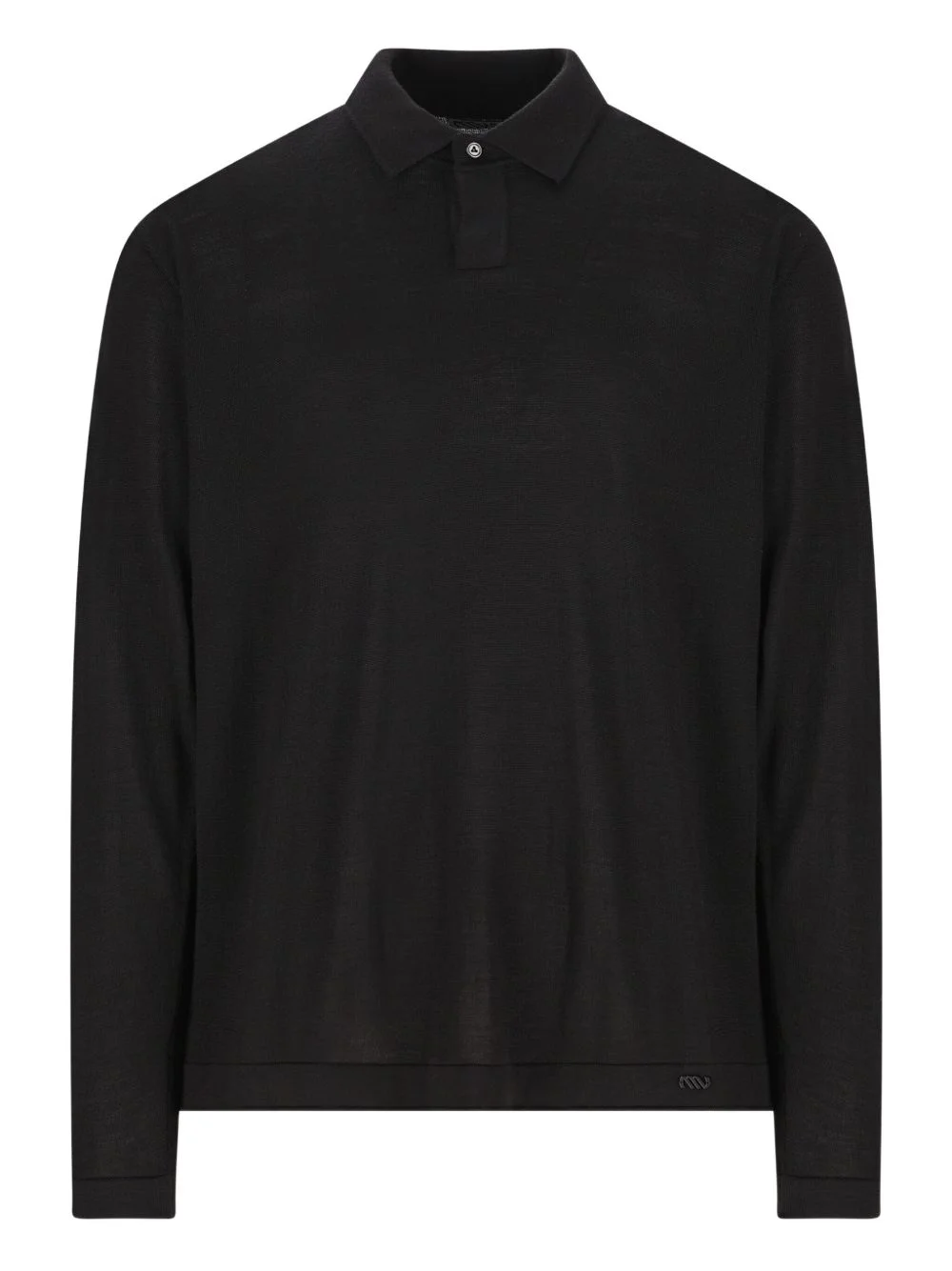 long-sleeved polo shirt - 1