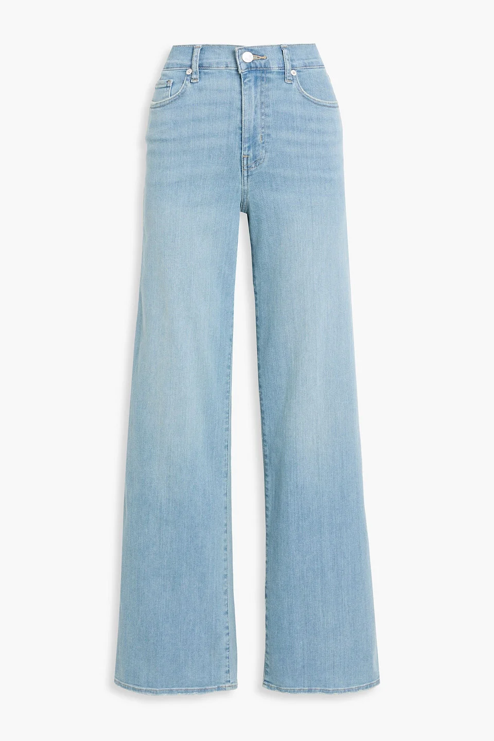 Le Slim Palazzo high-rise wide-leg jeans - 1