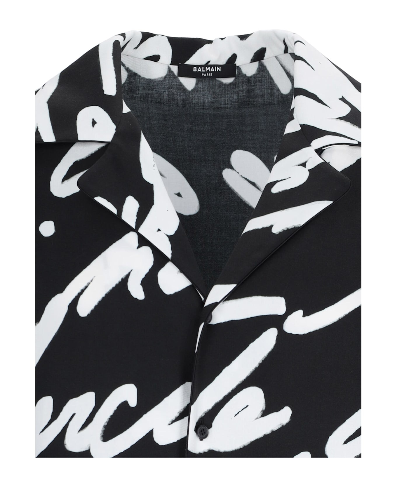 Black Viscose Shirt - 3