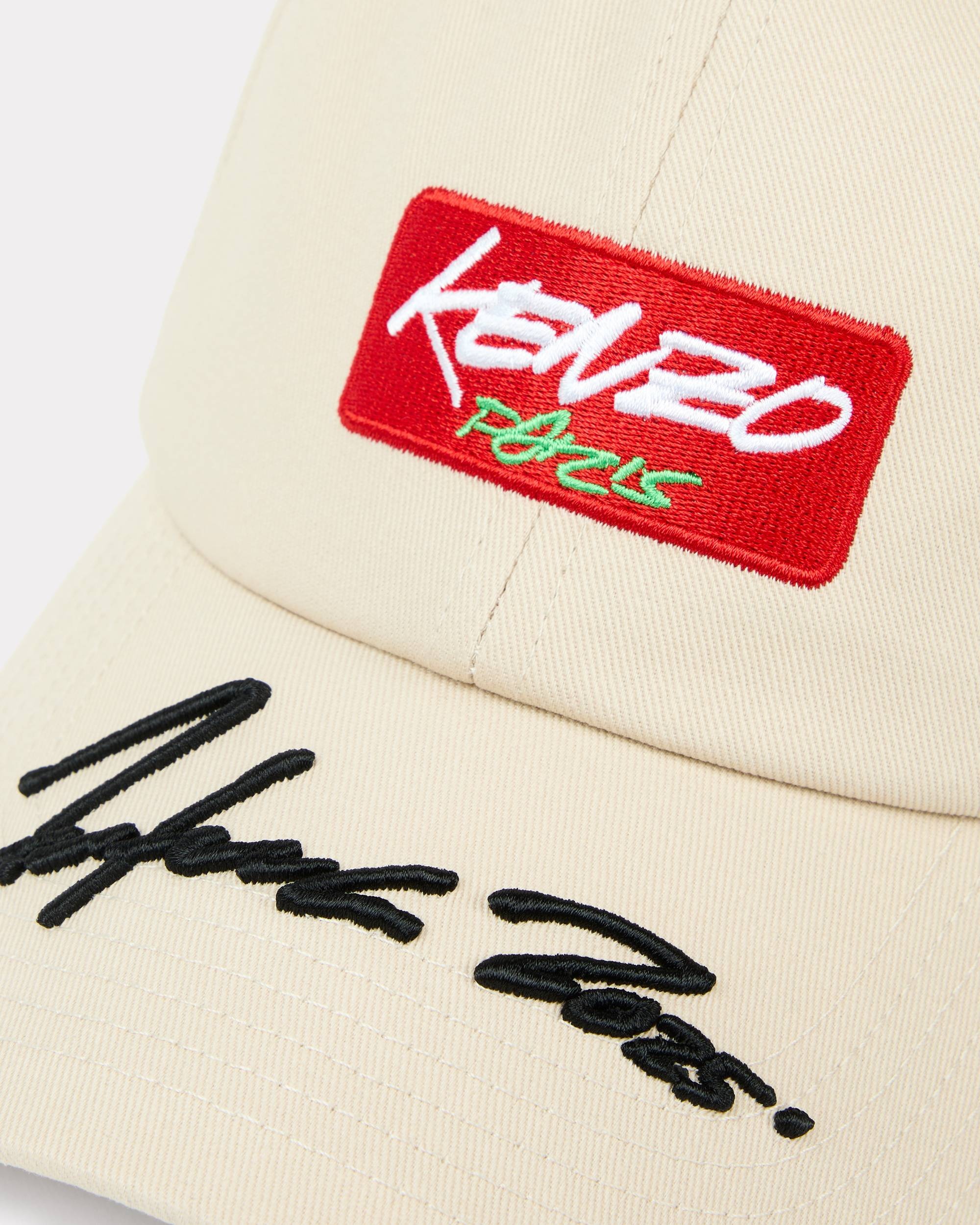 'Kenzo x Futura 2000' embroidered cap in cotton - 3