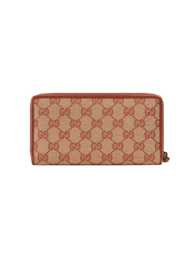 GUCCI Original GG zip around wallet with New York Yankees patch™ outlook