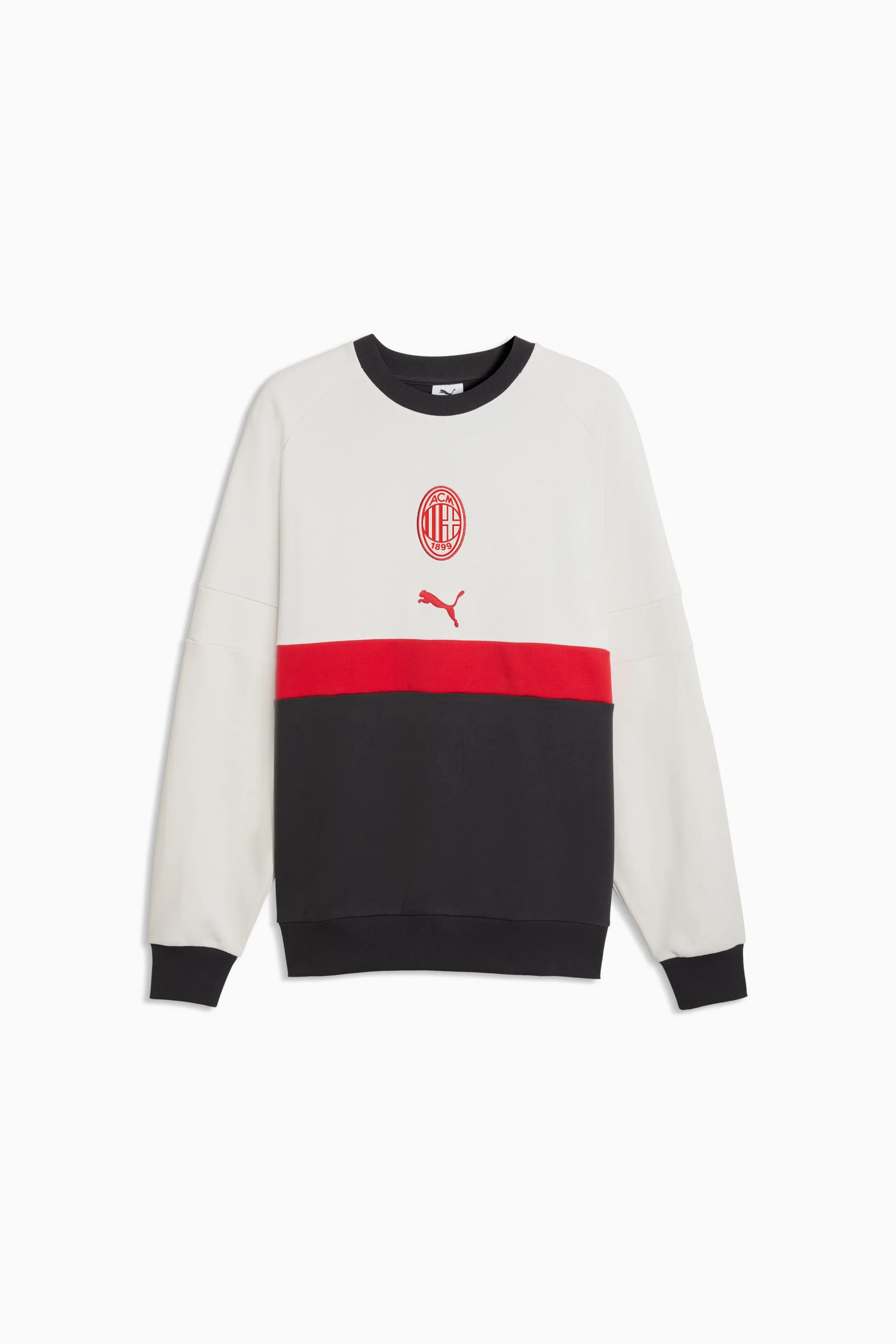 AC Milan ftblCulture Men's Relaxed Crew Sweatshirt - 1