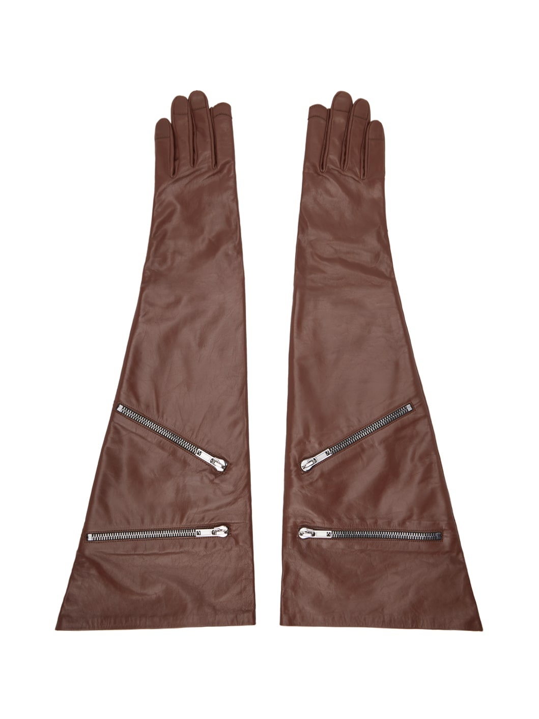 Brown Porterville Gauntlets Gloves - 1
