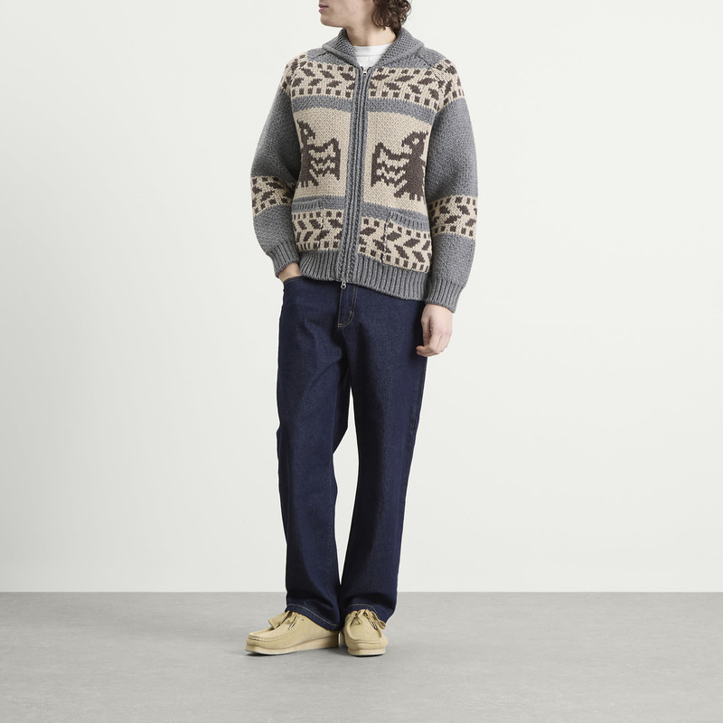 FrizmWORKS FrizmWORKS Thunderbird Heavy Cowichan Knit Jacket outlook