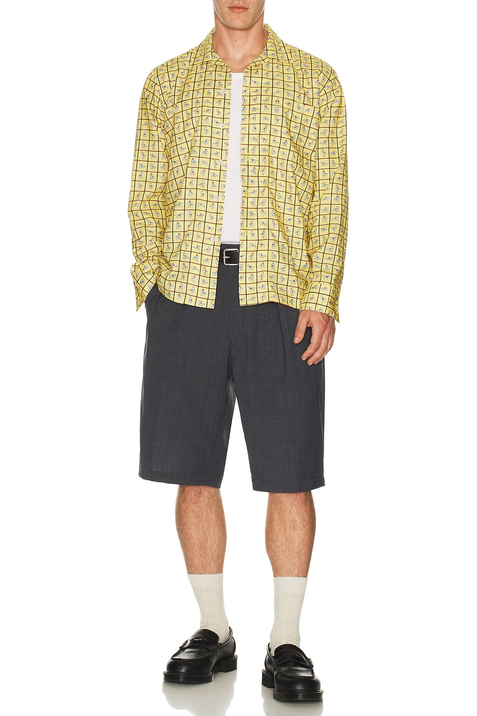 Mil Open Collar Derby Tattersall - 4