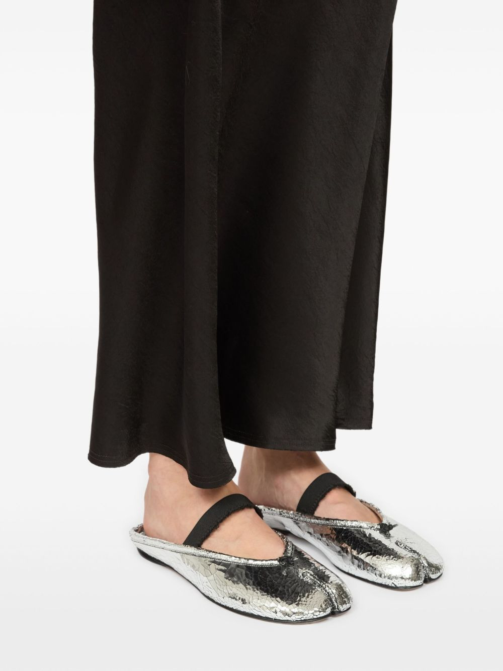 Tabi leather slip-on mules - 5